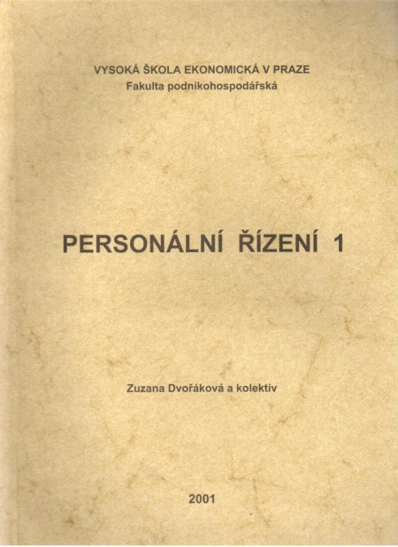 Personální řízení 1 (2001)