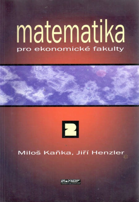 Matematika pro ekonomické fakulty 2 (2000)