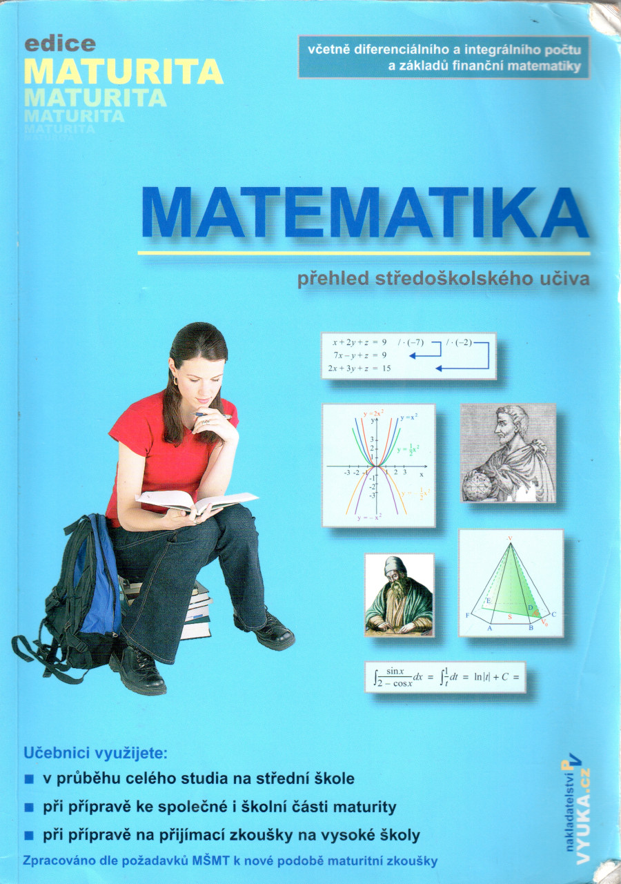 Matematika - přehled středoškolského učiva - Náhled učebnice