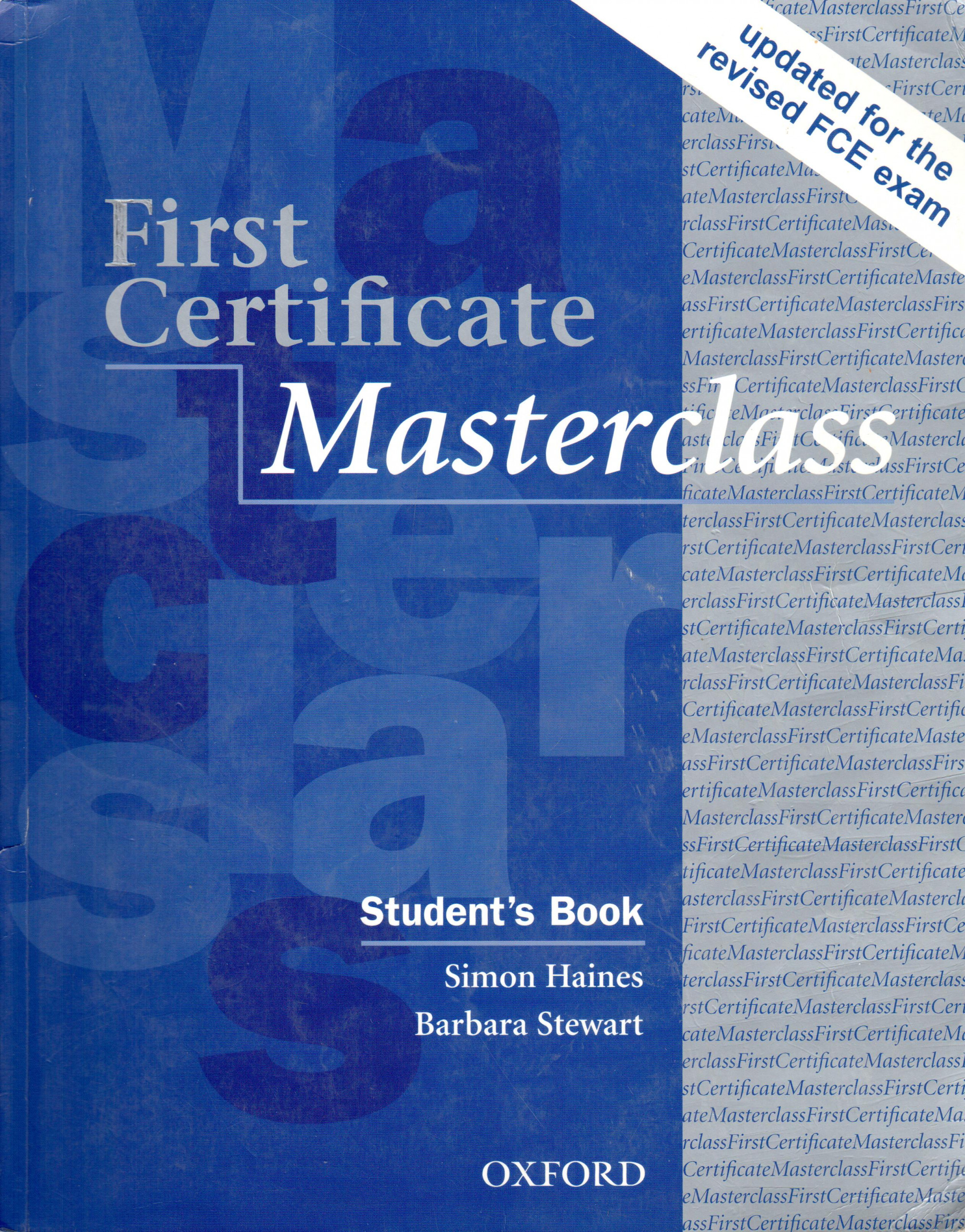 First Certificate Masterclass: Student's Book - Náhled učebnice