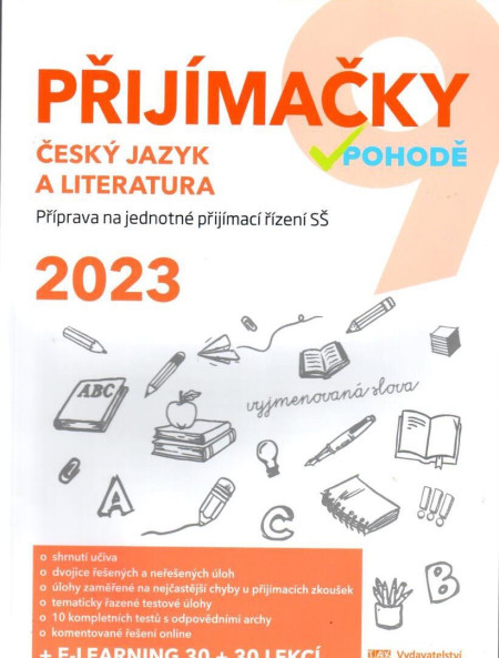 Přijímačky v pohodě 9 (2023) : český jazyk a literatura