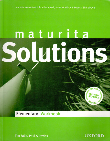 Maturita Solutions : Elementary Workbook