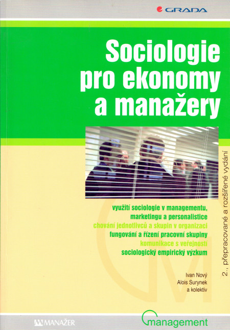 Sociologie pro ekonomy a manažery (2006)