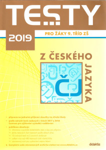 Testy pro žáky 9. tříd ZŠ  z českého jazyka 2019
