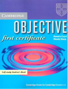 Objective First Certificate : Self-study Student's Book