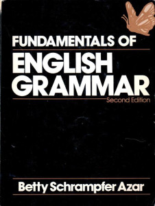 Betty Schrampfer Azar: Fundamentals of English Grammar, 2nd edition
