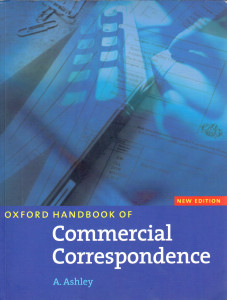 Oxford handbook of commercial correspondence