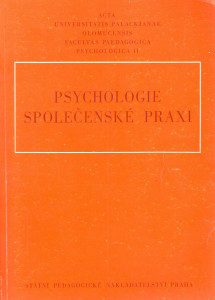 Psychologie společenské praxi (1987)