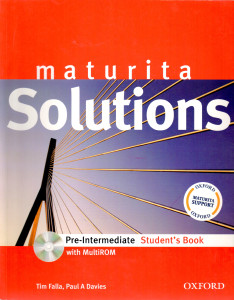 Maturita Solutions : Pre-Intermediate Student's Book (+CD)