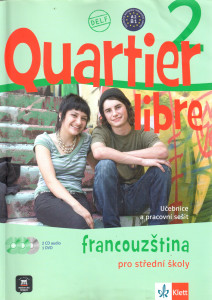 Quartier Libre 2 : učebnice a pracovní sešit (+2 CD) (+DVD)