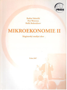 Mikroekonomie II, Magisterský studijní obor VŠFS (2007)