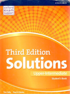 Third edition Solutions Upper-Intermediate Student´s Book