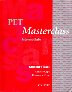 PET Masterclass : Intermediate Student’s Book