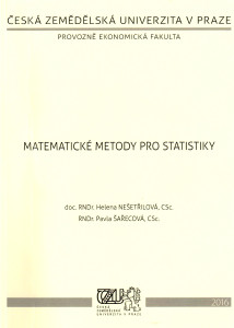 Matematické metody pro statistiky (2016)