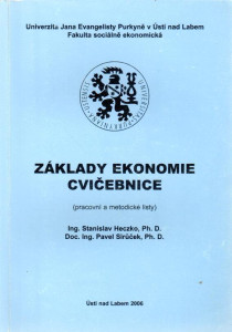 Základy ekonomie - cvičebnice, (pracovní a metodické listy)