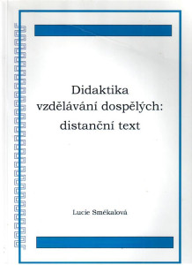Didaktika vzdělávání dospělých: distanční text