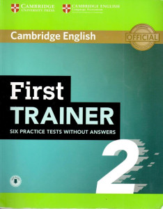 First trainer Cambridge English 2