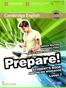 Prepare! Student's book and online workbook