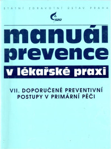 manuál prevence v lékařské praxi, VII. doporučené preventivní postupy v primární péči