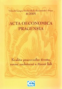 Acta orconomica pragensia